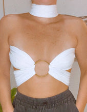 Load image into Gallery viewer, White Long Bandana